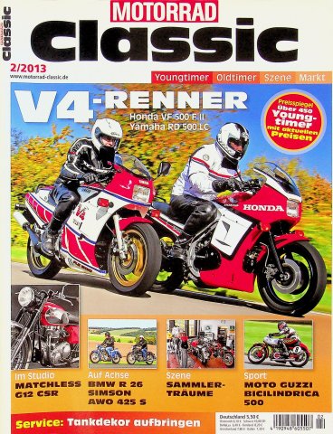 Deckblatt Motorrad Classic (02/2013)
